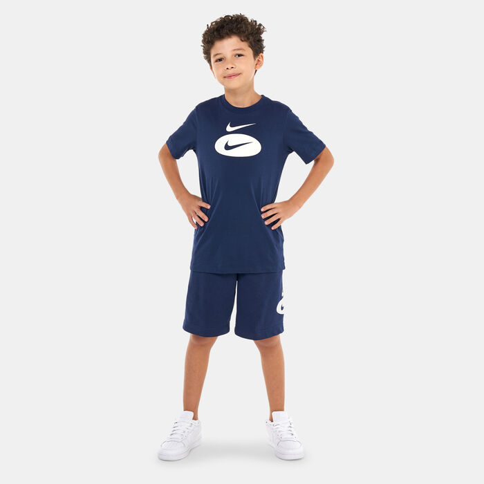 Nike Kids' Sportswear Shorts (Older Kids) Blue image number 2