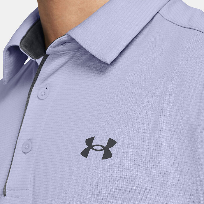 Under Armour Men's Under Armour™ Tech Polo Shirt Purple Under Armour Men's Under Armour™ Tech Polo Shirt Purple image number 2