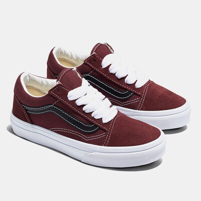 Vans Kids Old Skool Unisex Shoes (Younger Kids) Brown