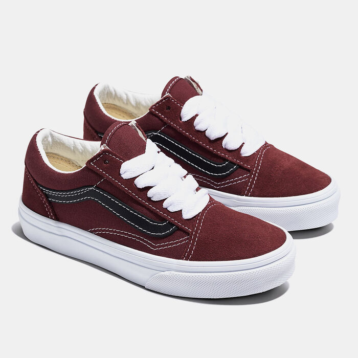 Vans Kids Old Skool Unisex Shoes (Younger Kids) Brown image number 1