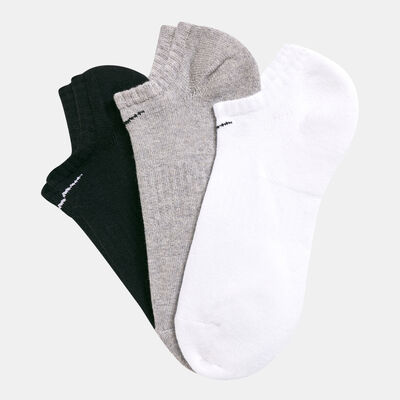 Nike Everyday Cushion No-Show Training Socks (3 Pack) Multi