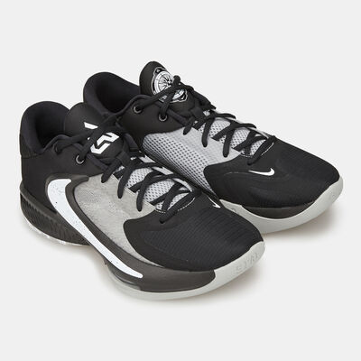 Nike Men's Zoom Freak 4 Basketball Shoe Grey Nike Men's Zoom Freak 4 Basketball Shoe Grey