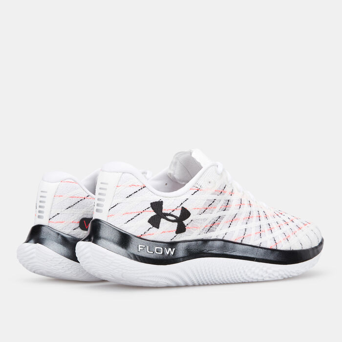 Under Armour Women's UA Flow Velociti Wind Running Shoe White Under Armour Women's UA Flow Velociti Wind Running Shoe White image number 2