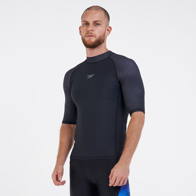 Speedo Men's Pulse Rashguard Black