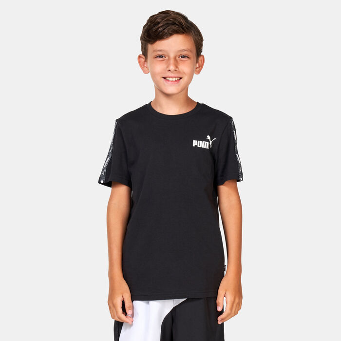 PUMA Kids' Essentials Tape Camo T-Shirt Black PUMA Kids' Essentials Tape Camo T-Shirt Black image number 0