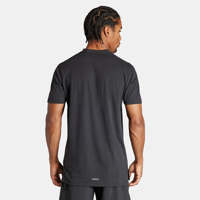 adidas Men's Designed For Training T-Shirt Black adidas Men's Designed For Training T-Shirt Black image number 1