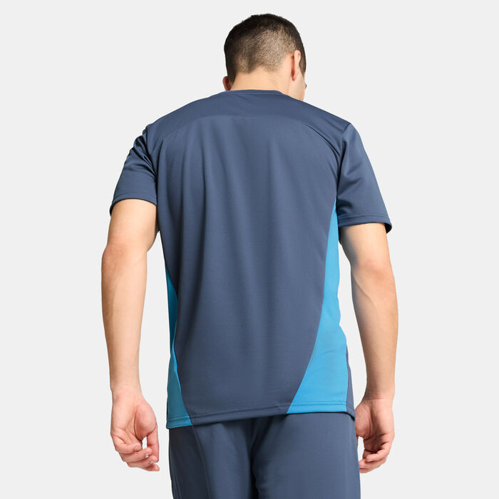 PUMA Men's Manchester City Training Football Top Blue PUMA Men's Manchester City Training Football Top Blue image number 1