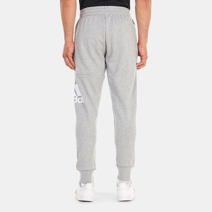 adidas Men's Essentials French Terry Tapered Pants Grey adidas Men's Essentials French Terry Tapered Pants Grey image number 1