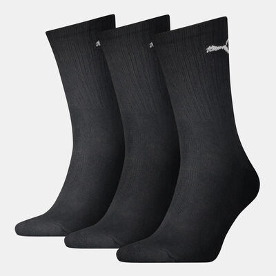 PUMA Sport Light Crew Socks (3 Pairs) Black