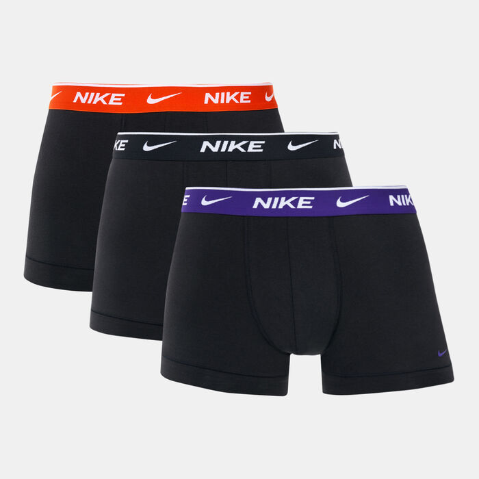 Nike Men's Trunk Briefs (3 Pack) Black Nike Men's Trunk Briefs (3 Pack) Black image number 0