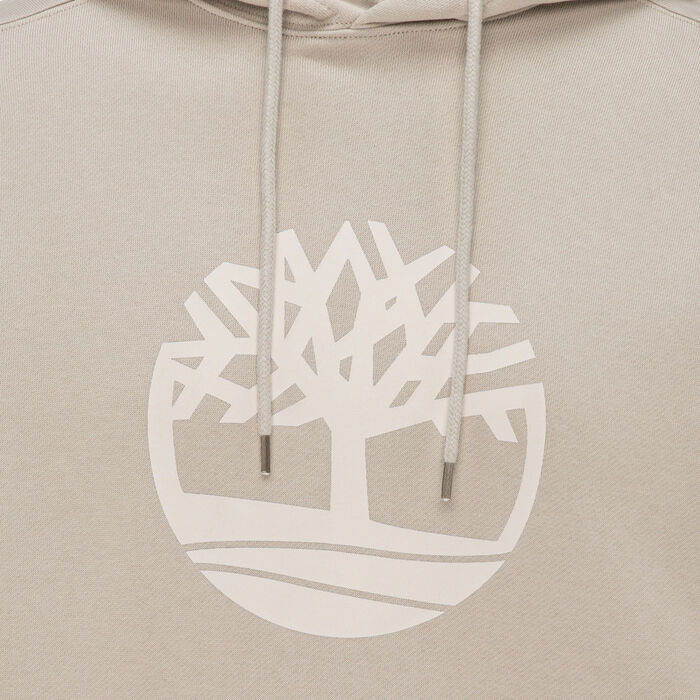 Timberland Men's Tree Logo Hoodie Beige Timberland Men's Tree Logo Hoodie Beige image number 2