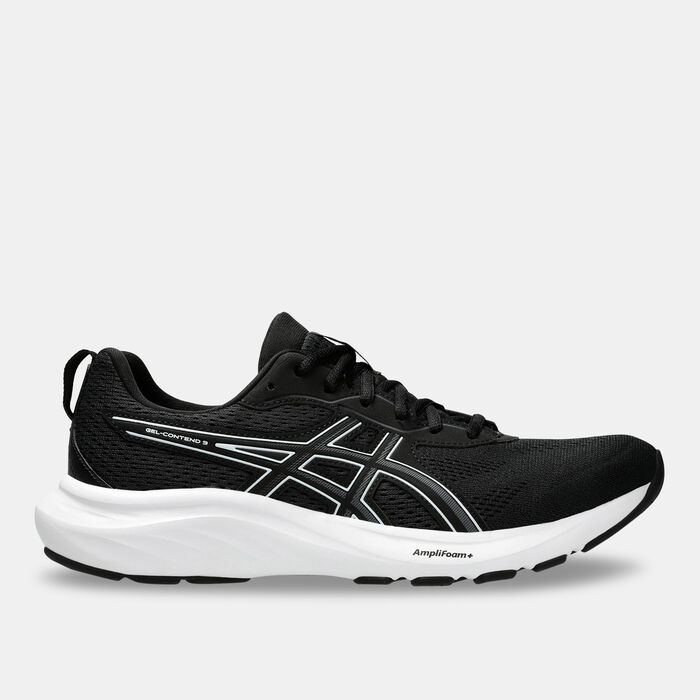 ASICS Men's GEL-CONTEND 9 Running Shoes Black image number 0