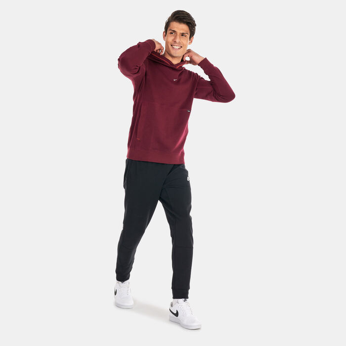 Nike Men's F.C. Fleece Hoodie Maroon Nike Men's F.C. Fleece Hoodie Maroon image number 2