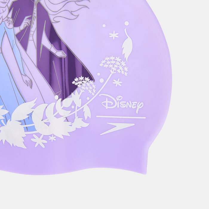 Speedo Kids' X Disney Frozen 2 Swimming Cap Purple Speedo Kids' X Disney Frozen 2 Swimming Cap Purple image number 1