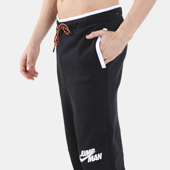 Jordan Men's Jumpman Fleece Sweatpants White Jordan Men's Jumpman Fleece Sweatpants White image number 3
