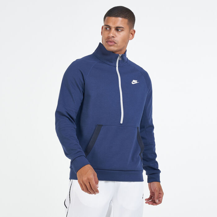 Nike Men's Sportswear Modern Sweatshirt Blue Nike Men's Sportswear Modern Sweatshirt Blue image number 0