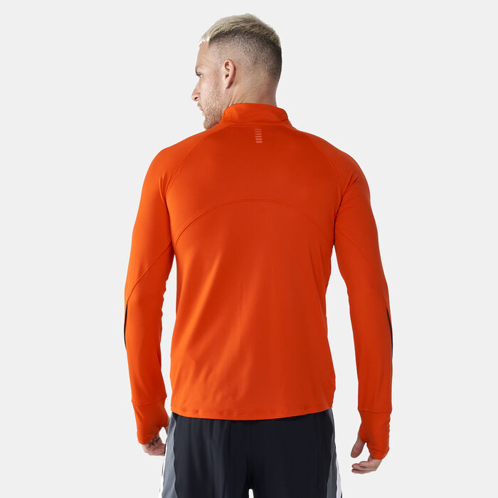 Under Armour Men's UA Qualifier Run 2.0 ½ Zip T-Shirt Orange Under Armour Men's UA Qualifier Run 2.0 ½ Zip T-Shirt Orange image number 1