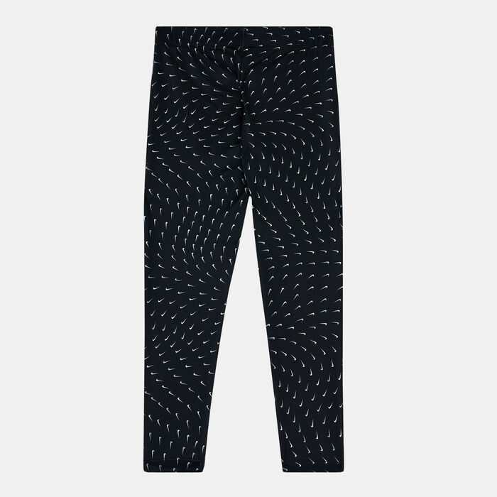 Nike Kids' Sport Essentials Allover Print Leggings Black image number 1