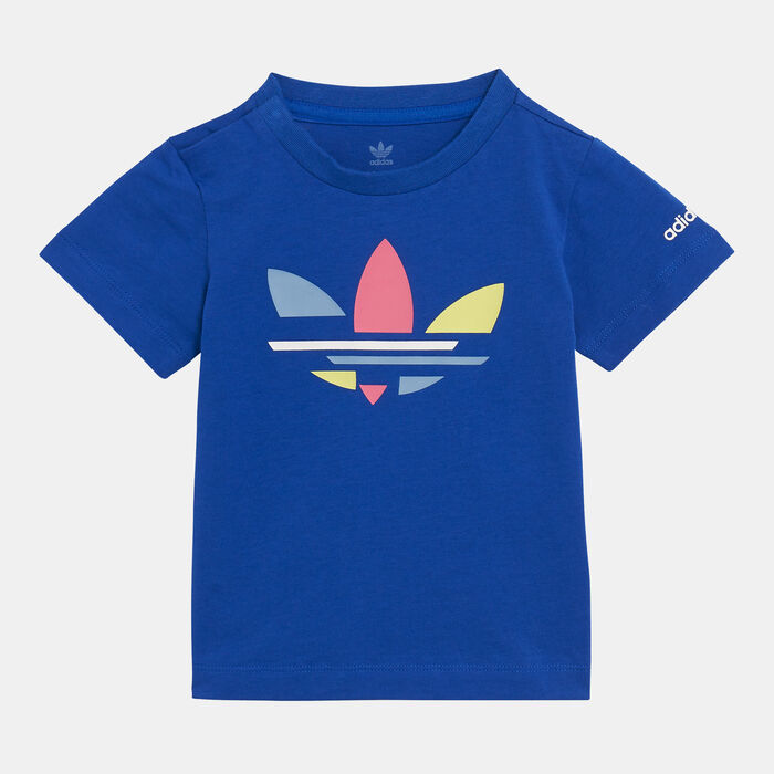 adidas Originals Kids' Adicolor T-Shirt Blue adidas Originals Kids' Adicolor T-Shirt Blue image number 0