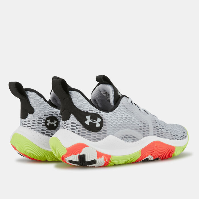Under Armour UA Spawn 3 Basketball Shoe Grey Under Armour UA Spawn 3 Basketball Shoe Grey image number 2