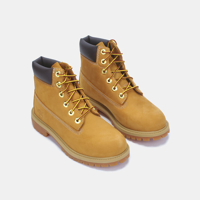 Timberland Kids' 6 Inch Premium Waterproof Boots (Baby & Toddler) yellow Timberland Kids' 6 Inch Premium Waterproof Boots (Baby & Toddler) yellow image number 1