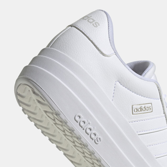 adidas Women's VL Court Bold Shoes White adidas Women's VL Court Bold Shoes White image number 5