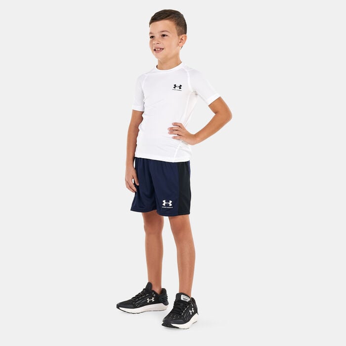 Under Armour Kids' HeatGear® Armour T-Shirt White image number 2