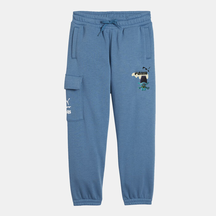 PUMA Kids' x Trolls Cargo Pants Blue PUMA Kids' x Trolls Cargo Pants Blue image number 0