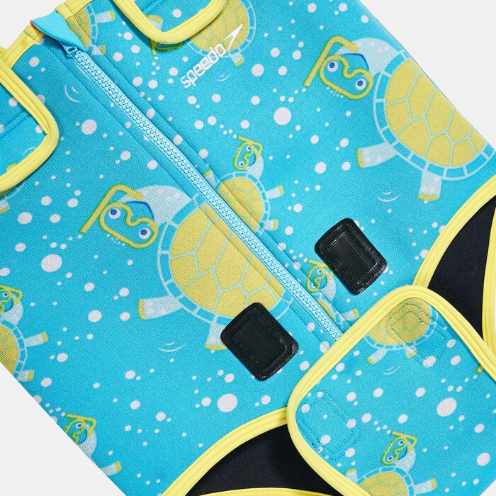 Speedo Kids' X Tommy Turtle Baby Wrap Swimming Bodysuit (Baby & Toddler) Multi Speedo Kids' X Tommy Turtle Baby Wrap Swimming Bodysuit (Baby & Toddler) Multi image number 2