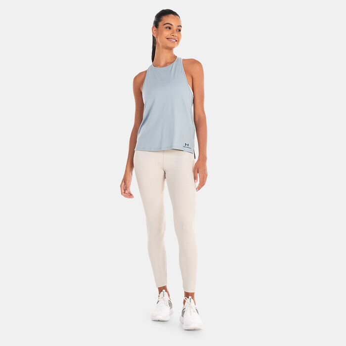 Under Armour Women's Rush Energy Tank Top Grey Under Armour Women's Rush Energy Tank Top Grey image number 2