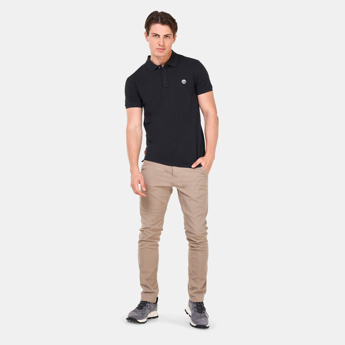 Timberland Men's Millers River Pique Polo Shirt Black image number 2