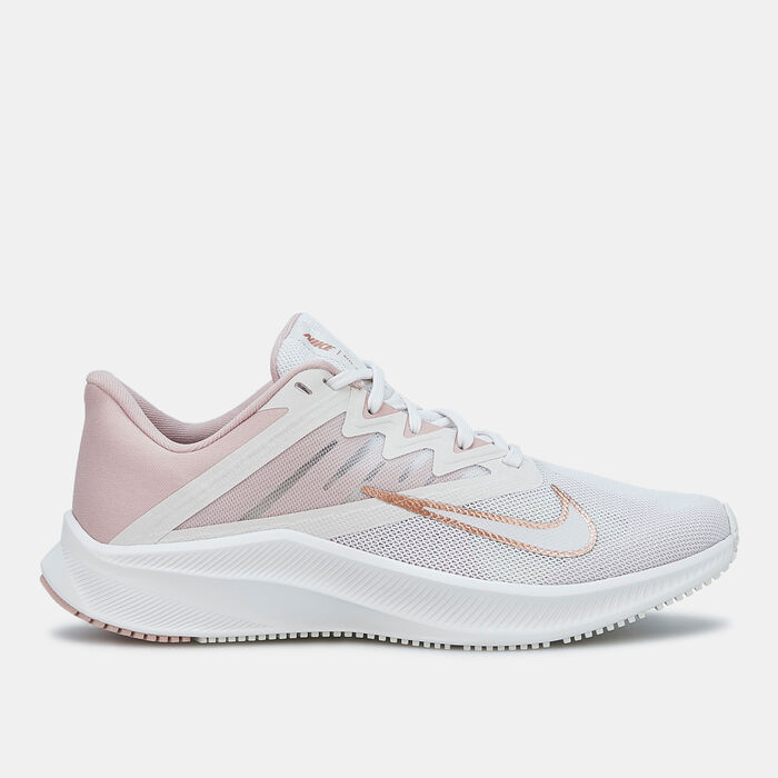Nike Women's Quest 3 Shoe Grey image number 0