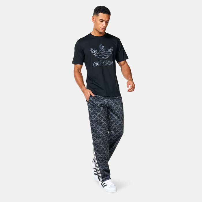 adidas Originals Men's Classic Monogram Track Pants Black image number 2