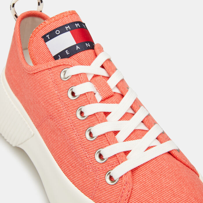 Tommy Hilfiger Women's Vulcanized Platform Shoes Brown Tommy Hilfiger Women's Vulcanized Platform Shoes Brown image number 4