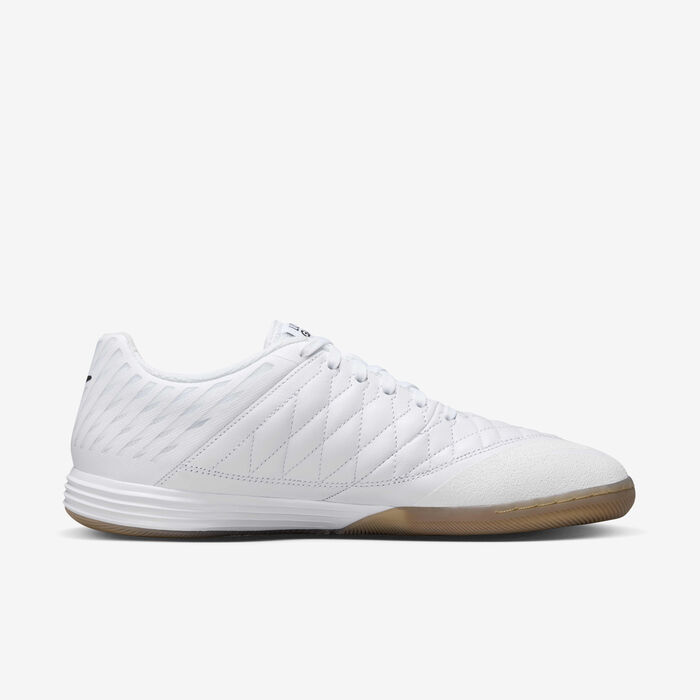 Nike Lunar Gato II Indoor Court Football Shoes White image number 2