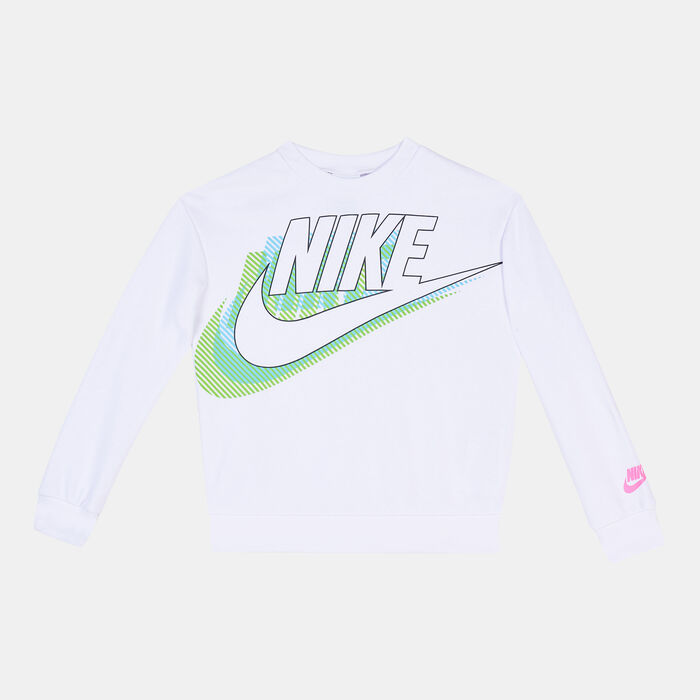 Nike Kids' Active Joy Sweatshirt White Nike Kids' Active Joy Sweatshirt White image number 0
