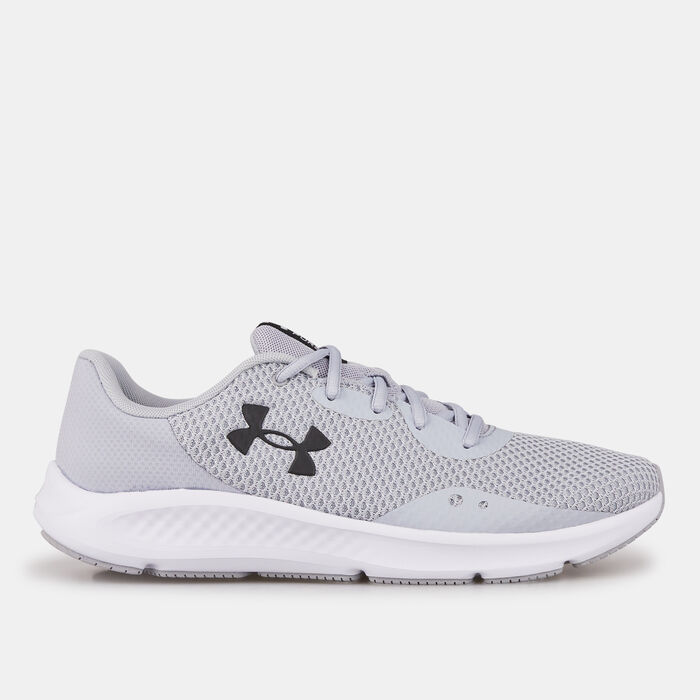 Under Armour Men's UA Charged Pursuit 3 Running Shoe Grey image number 0