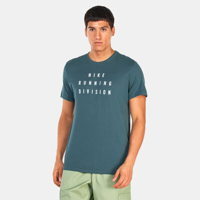 Nike Men's Dri-FIT Run Division T-Shirt Green
