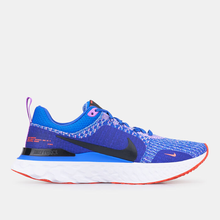 Nike Women's Infinity React 3 Road Running Shoe Blue Nike Women's Infinity React 3 Road Running Shoe Blue image number 0