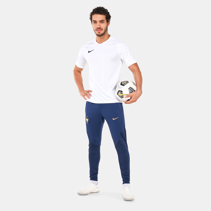 Nike Men’s Dri-FIT France Strike Football Sweatpants Blue Nike Men’s Dri-FIT France Strike Football Sweatpants Blue image number 2
