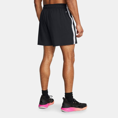 Under Armour Men's Project Rock Badge of Honor Training Shorts Black