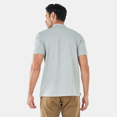 Timberland Men's Small Logo Polo Shirt Grey Timberland Men's Small Logo Polo Shirt Grey