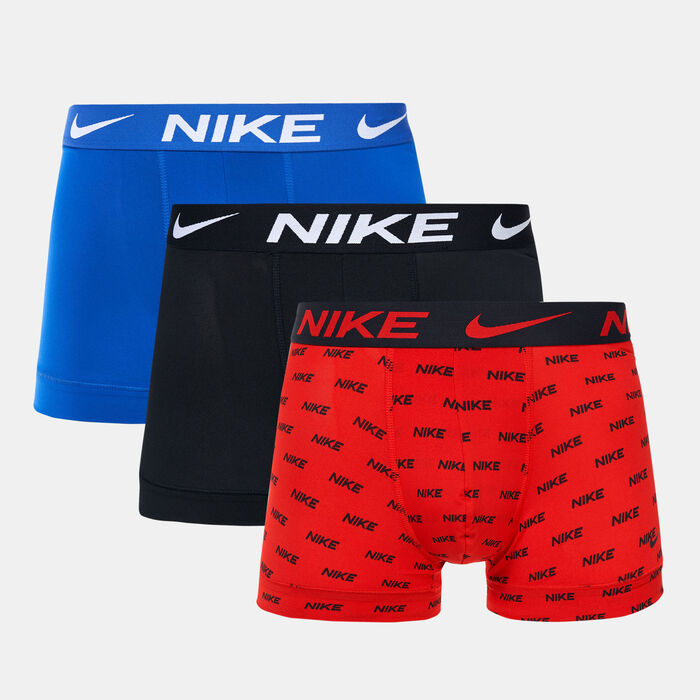 Nike Men's Dri-FIT Essential Micro Briefs (3 Pack) Red Nike Men's Dri-FIT Essential Micro Briefs (3 Pack) Red image number 0