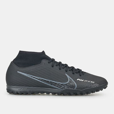 Nike Men's Mercurial Superfly 9 Academy Turf Ground Football Shoes Black Nike Men's Mercurial Superfly 9 Academy Turf Ground Football Shoes Black