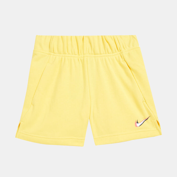 Nike Kids' Sportswear French Terry Shorts yellow Nike Kids' Sportswear French Terry Shorts yellow image number 0