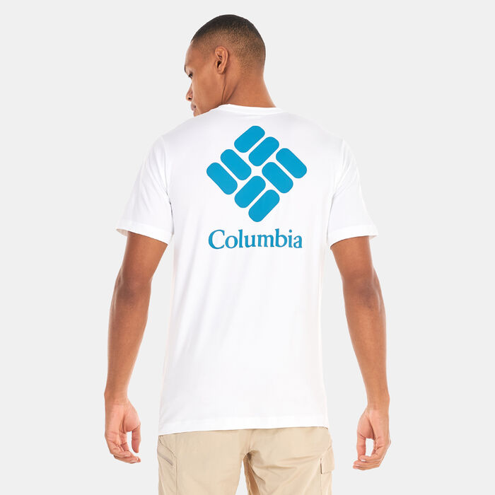 Columbia Men's Tech Trail™ Graphic T-Shirt Black image number 1
