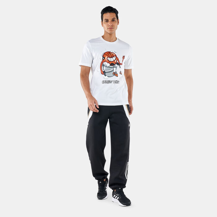 adidas Men's Cleanest Bucket T-Shirt White adidas Men's Cleanest Bucket T-Shirt White image number 2