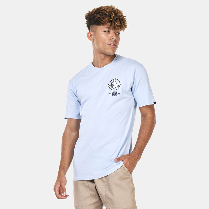 Vans Men's 66 Thumbs Up T-Shirt Blue Vans Men's 66 Thumbs Up T-Shirt Blue image number 0