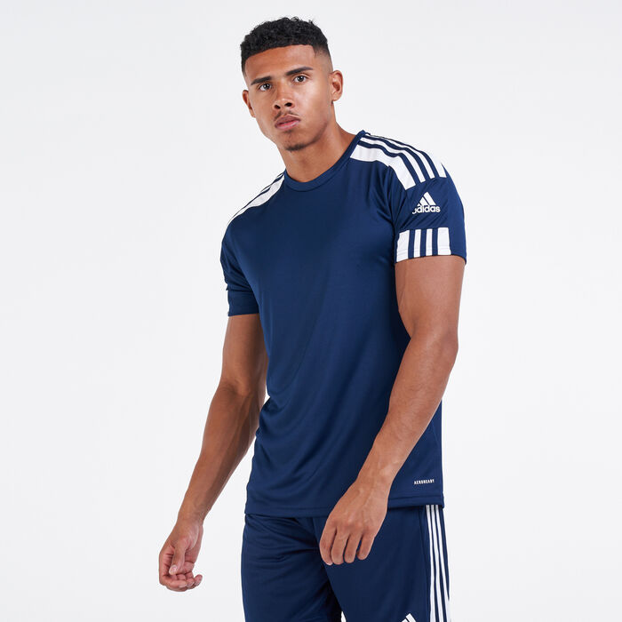 adidas Men's Squadra 21 Jersey Blue adidas Men's Squadra 21 Jersey Blue image number 0