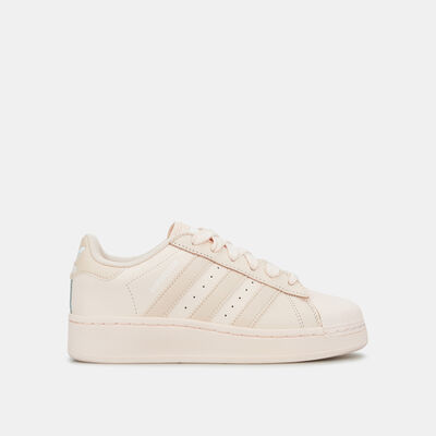 adidas Originals Kids' Superstar XLG Shoes Beige adidas Originals Kids' Superstar XLG Shoes Beige